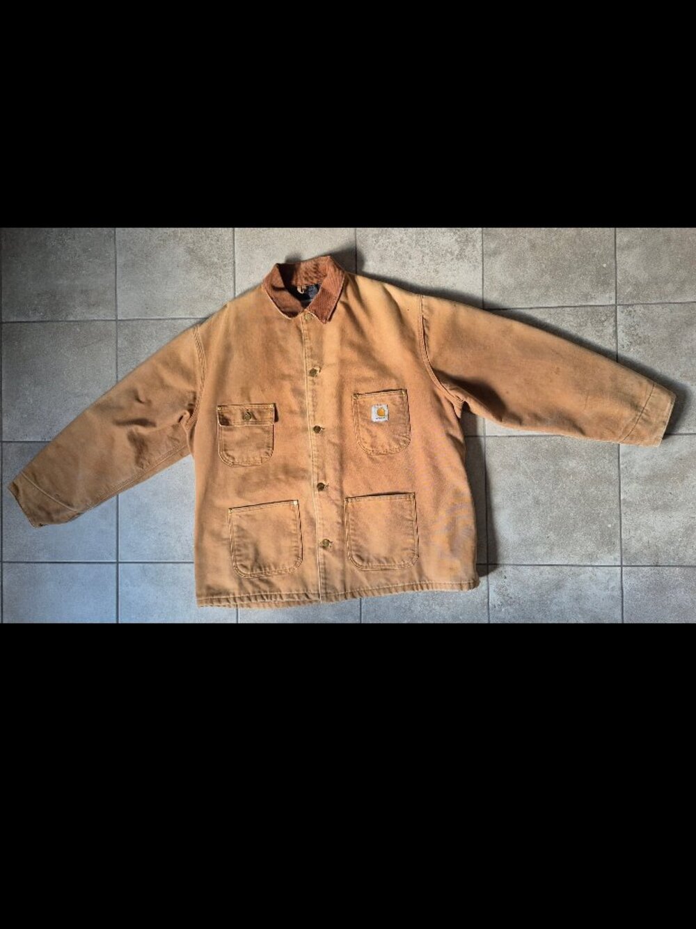 Men's Carhartt C01 Traditional Duck Chore Coat XXL (50)